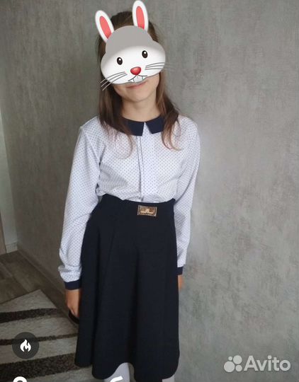 Блузка школьная 146 152