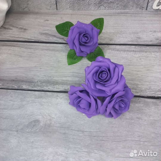 Розочки из фоамирана