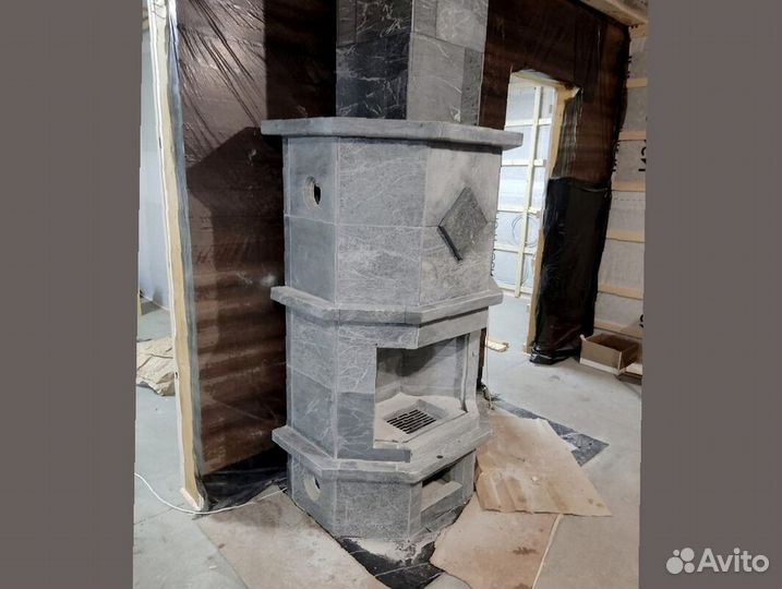 Печь камин талькомагнезит