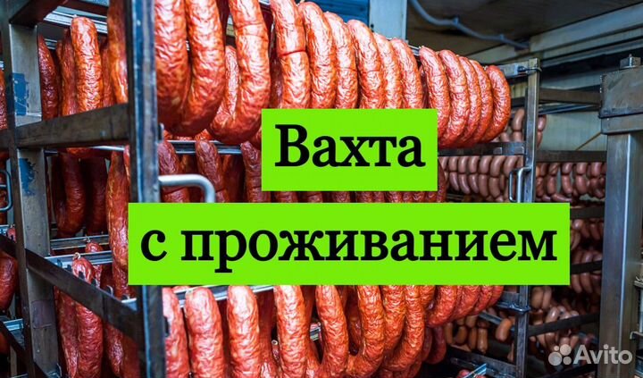 Вахта Разнорабочий Еженедельные выплаты Еда+Жилье