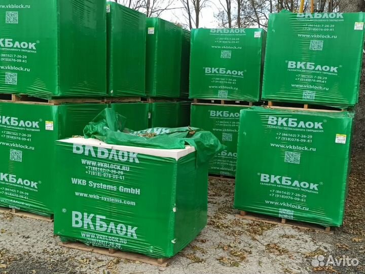 Газоблок автоклавного твердения