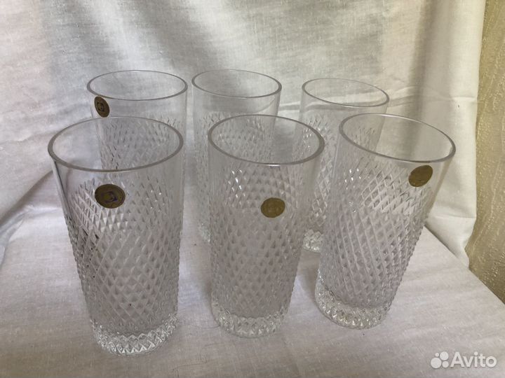 Хрустальные стаканы ГДР