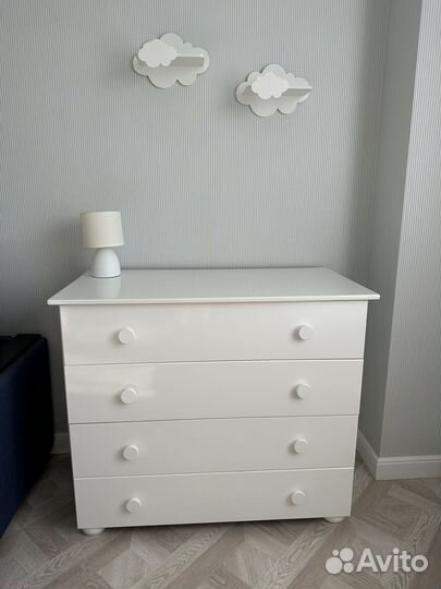 Комод детский с пеленальным столиком из бука