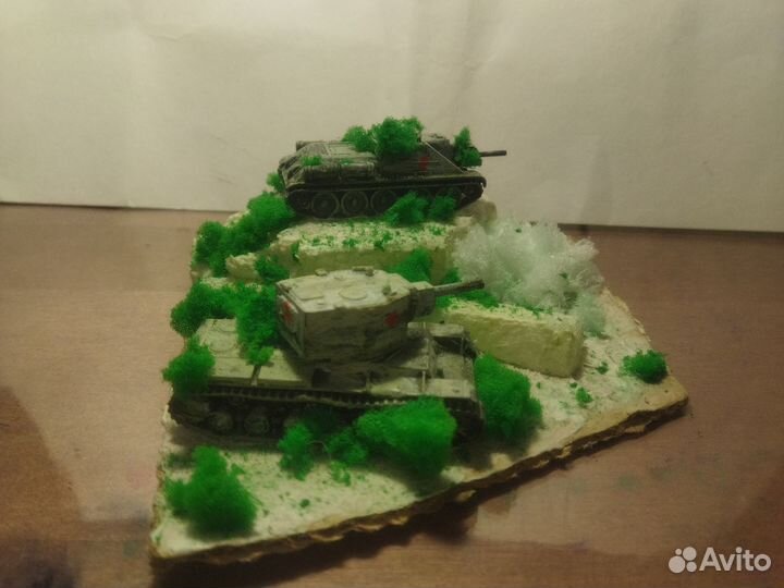 Диорама в масштабе 1 к 100