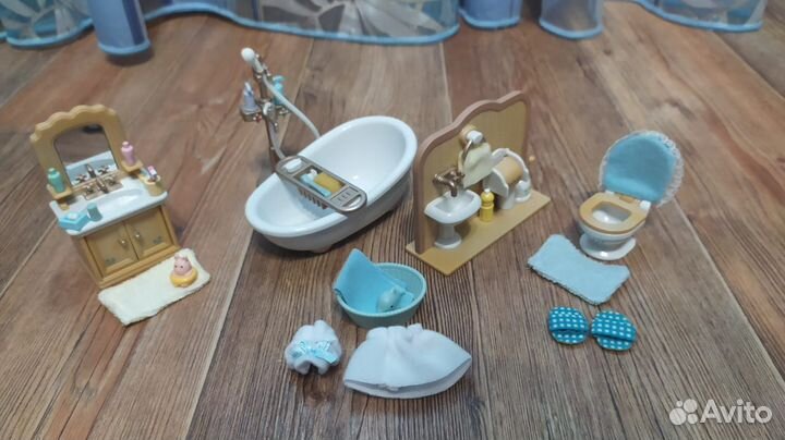 Sylvanian Families Ванная комната и туалет