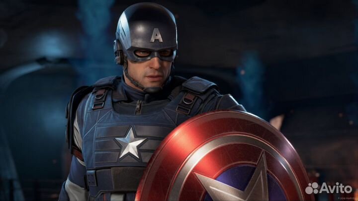 PS4 диск Мстители Marvel,абсолютно новый,в упаковк