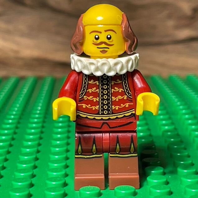 Lego Минифигурка Уильям Шекспир — tlm008