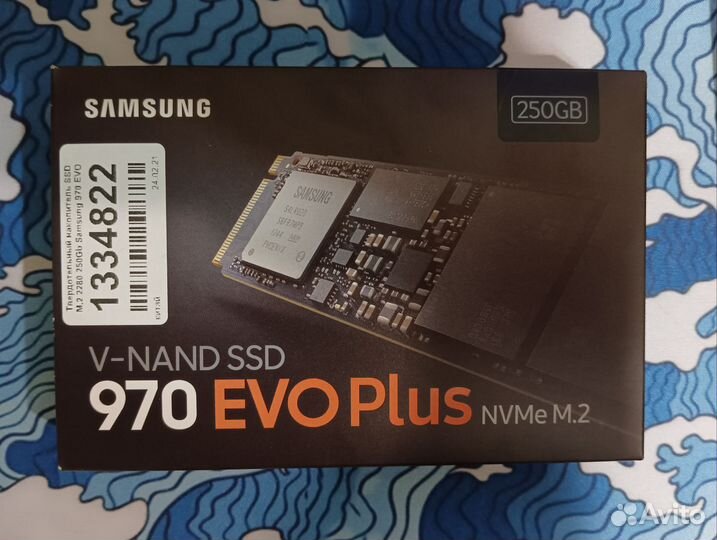Ssd m2 samsung 970 EVO plus 250 GB