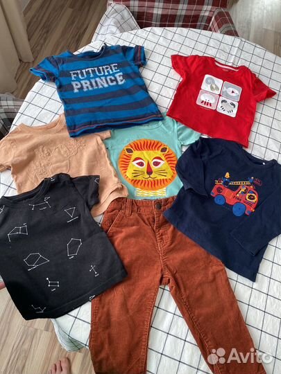 Одежда для мальчика пакетом 80 86