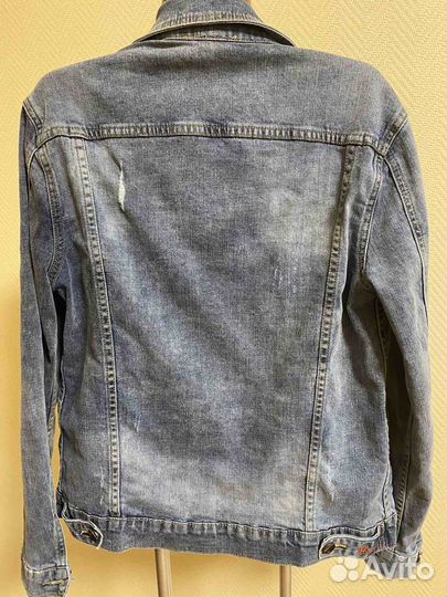 Джинсовая куртка мужская размер 46, 48