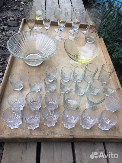 Стопки, бокалы