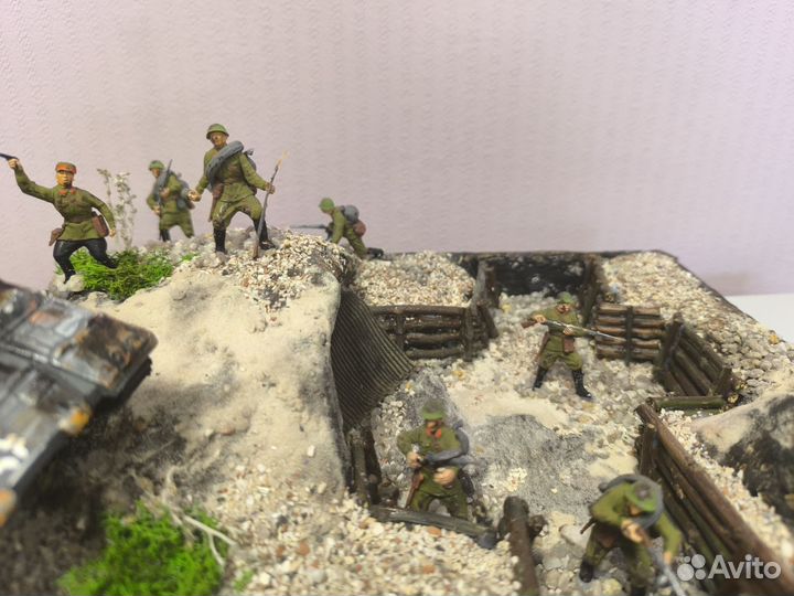 Диорама военная