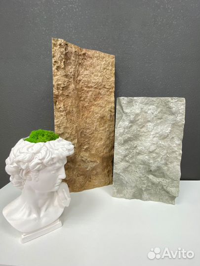 Легкие каменные панели с глубоким рельефом