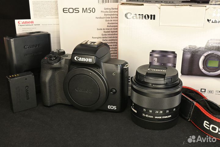 Canon EOS M50 Kit 15-45mm IS STM