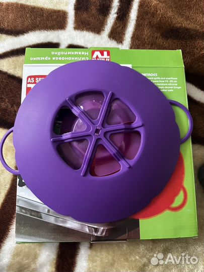 Силиконовая крышка невыкипайка