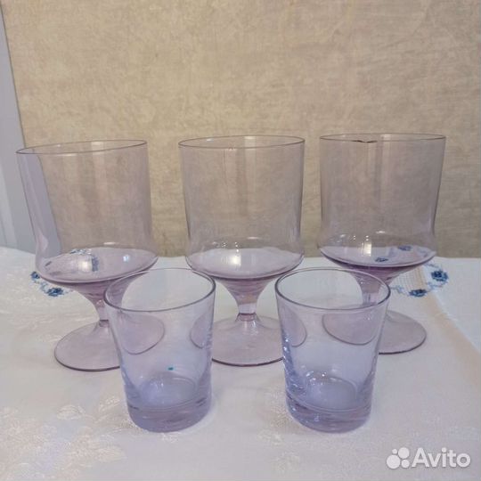 Винтажное стекло александритовое стекло