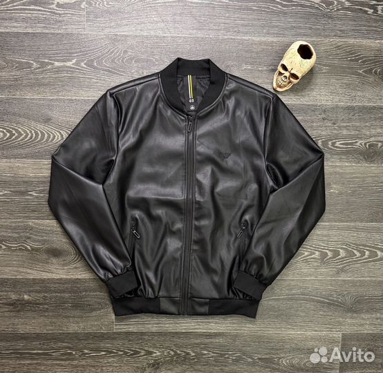 Куртка Armani эко кожа