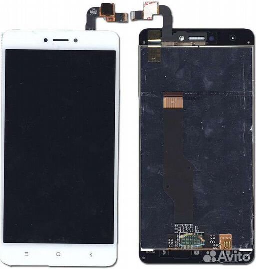 Дисплей для Xiaomi Redmi 4X Белый - Оптима