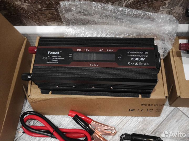 Инвертор напряжения 12v-220v