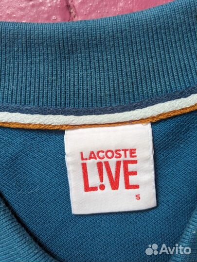 Винтажное поло Lacoste Live