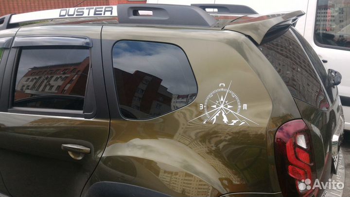 Наклейка 4WD,Adventure Renault Duster