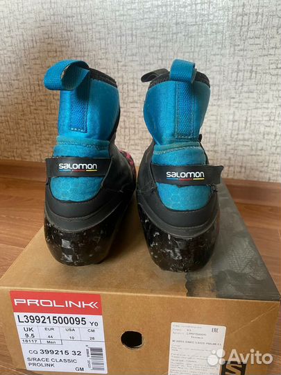 Лыжные ботинки salomon prolink