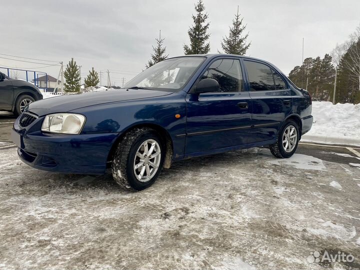Hyundai Accent 1.5 МТ, 2006, 155 000 км