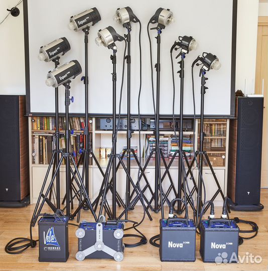 Студийный импульсный свет Hensel