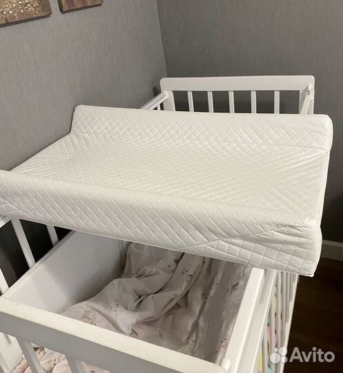 Пеленальная доска на комод/кроватку+чехлы