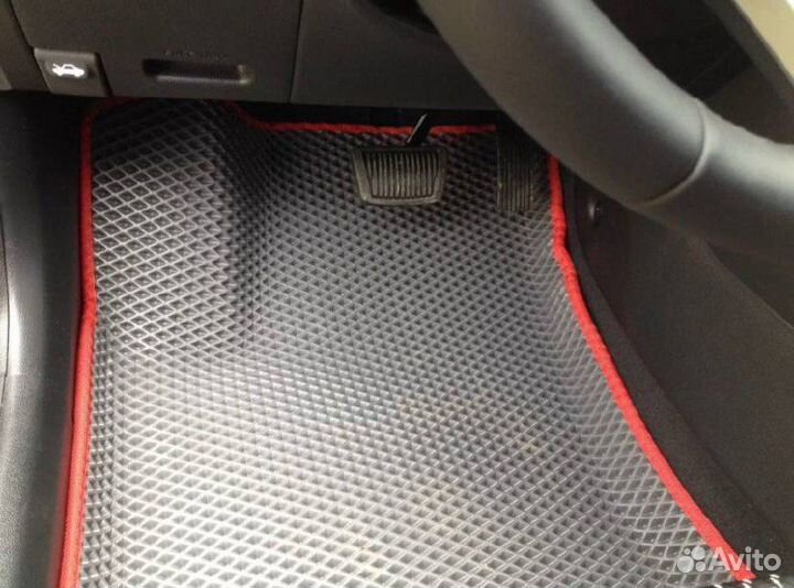 Ковры EVA Toyota Corolla (Е140, Е150) с бортом Ева