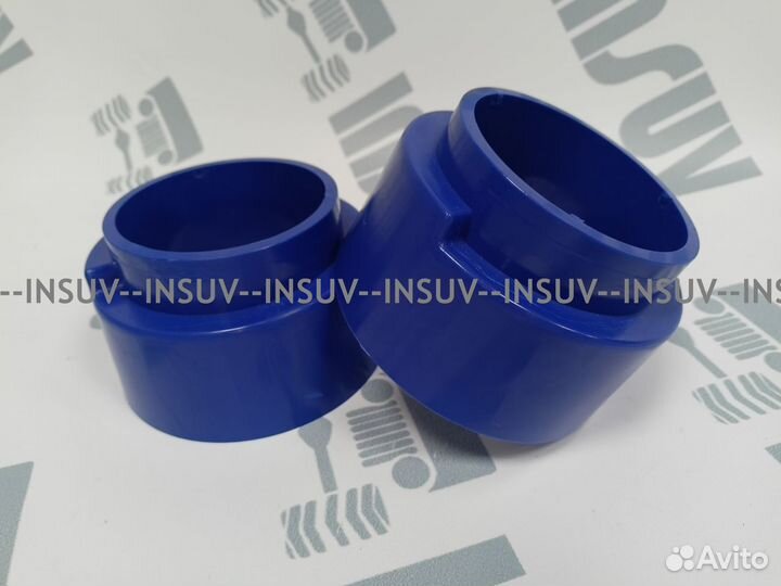 Проставки под задние пружины +50мм Нива полиуретан