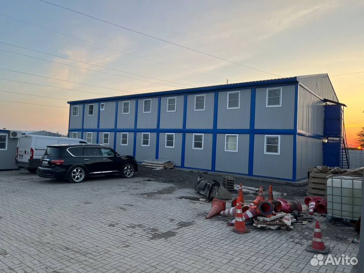 Модульное общежитие из блок-контейнеров