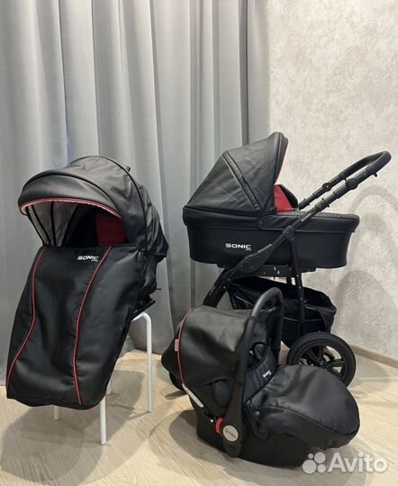 Коляска 3 в 1 Verdi Sonic plus
