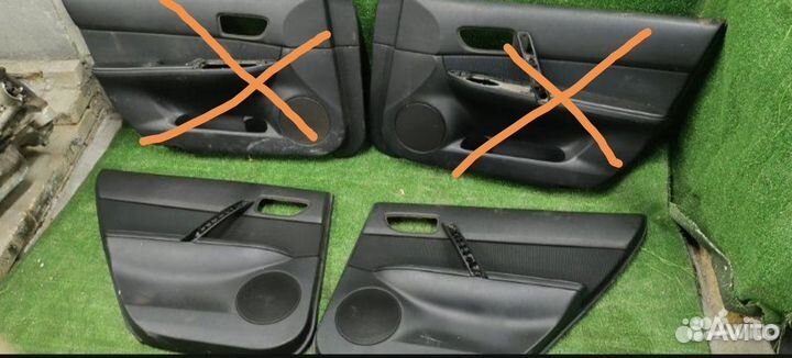 Обшивка дверей Mazda 6 седан 2.0 2006