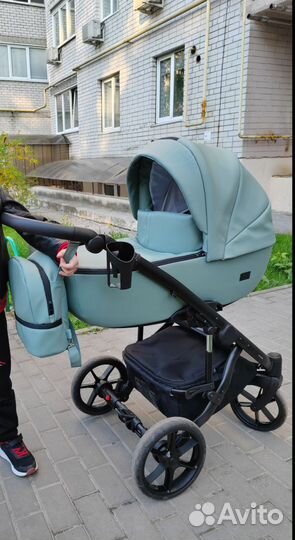 Коляска Bexa Air Eco 2 в 1 экокожа