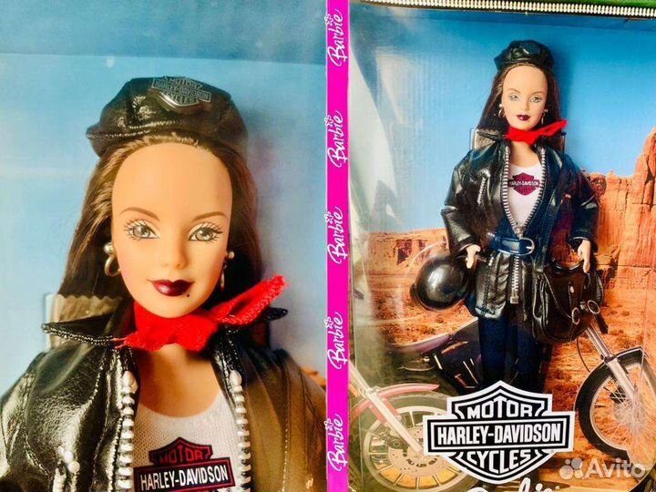 Barbie 1998 Harley Davidson Брюнетка