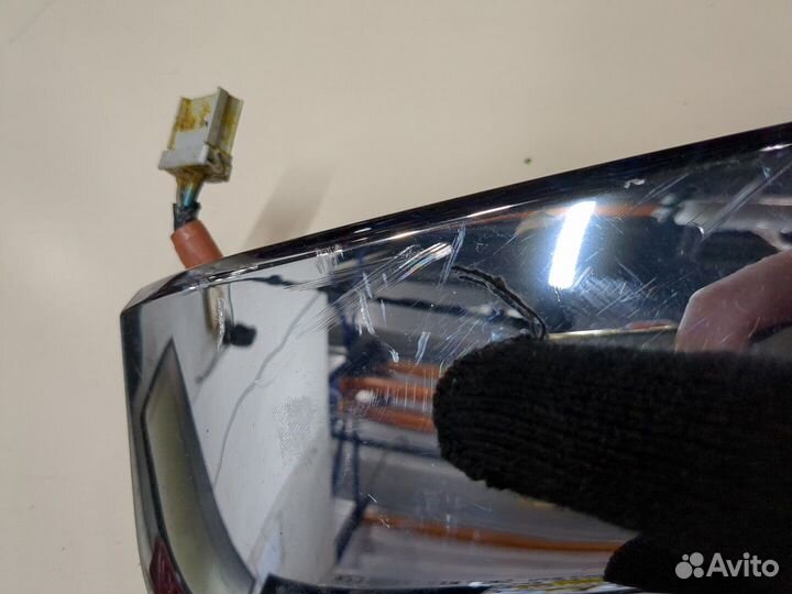 Подсветка номера Honda Pilot, 2010