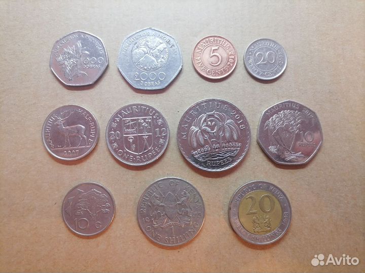 Монеты Африки