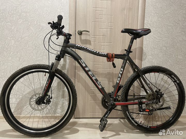 Горный велосипед stels navigator 670