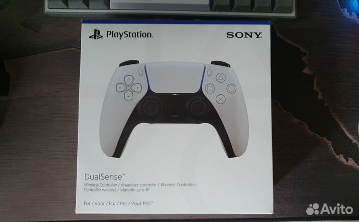 Геймпад dualsense ps5 белый(новый)