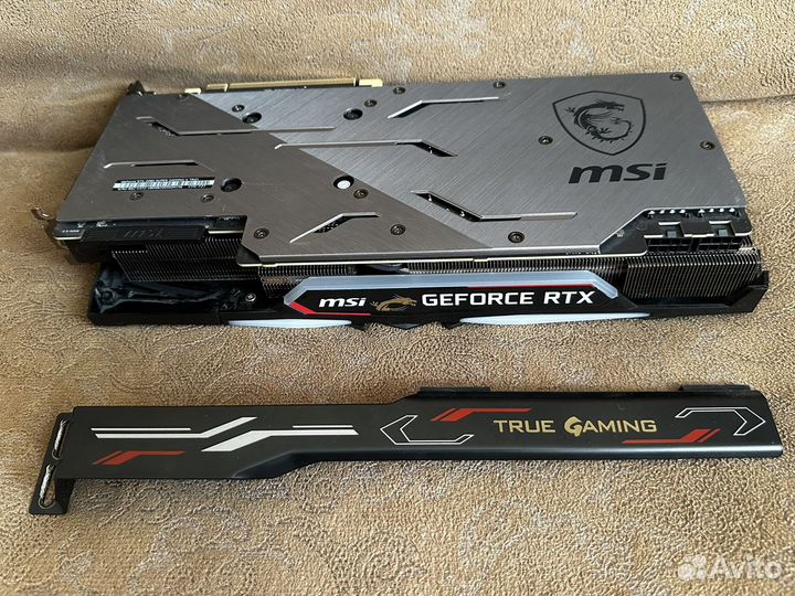 Видеокарта Msi rtx 2080 super gaming x trio