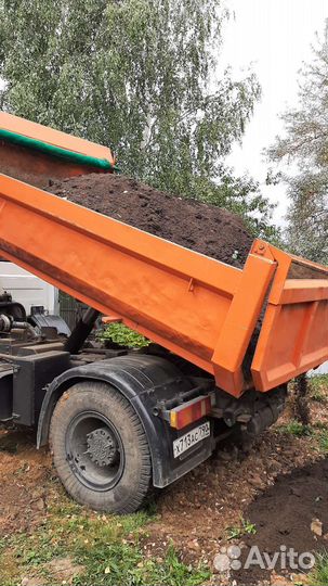 Газонная торфосмесь для газона, перегной, навоз