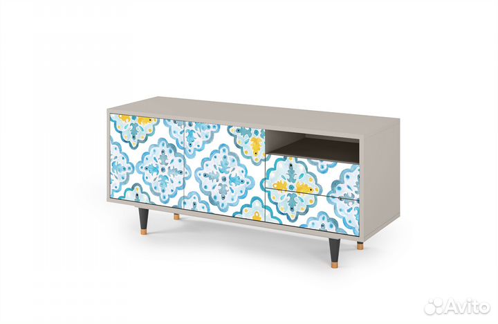 Тв-тумба T7 - Сатин - Portugese tiles