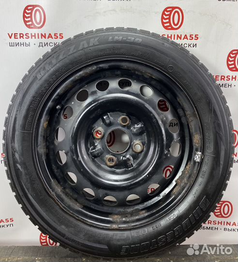 Колесо, запаска 155/65 R14 4/100 цо 54.1 мм