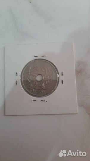 25 сантимов Бельгии