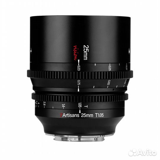Объектив 7artisans 25mm T1.05 Canon (EOS-R Mount)
