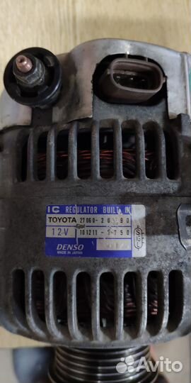 Генератор 130 Ампер Lexus RX300 MCU15