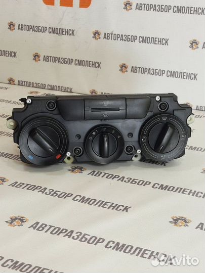 Блок управления отопителем Skoda Octavia II (2004—