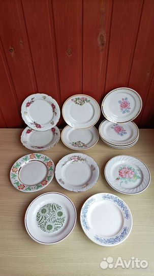 Тарелки разные СССР