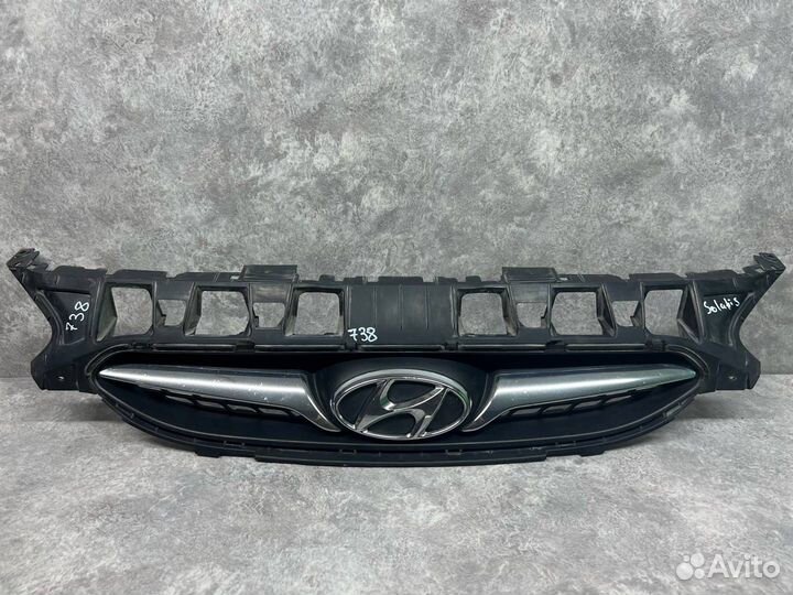 Решетка радиатора Hyundai Solaris 2012 863511R000